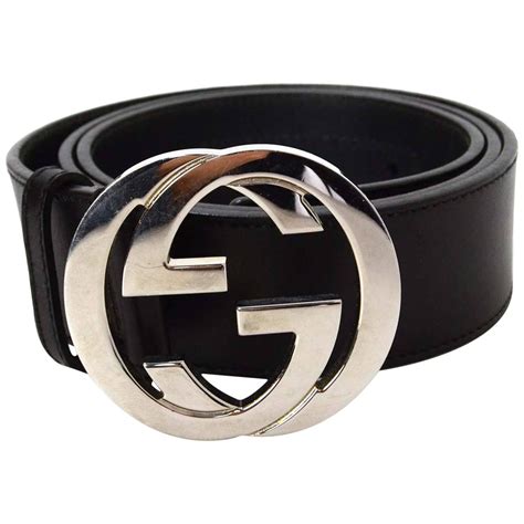 gucci belt black leather|black Gucci belt for sale.